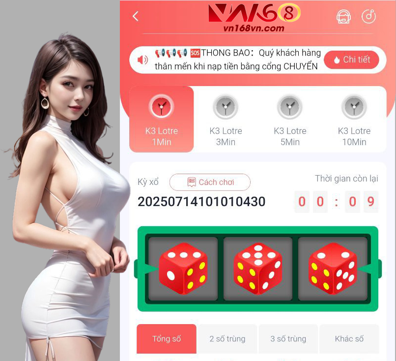K3-VN168-Game-Xuc-Xac-Toc-Đo-Cao-Tra-Thuong-Cuc-Da
